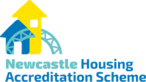 newcastle housing Accreditation logo transparent