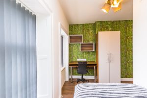 Bedroom C – 52 Leazes Terrace, Flat 6, Newcastle upon Tyne, NE1 4LY
