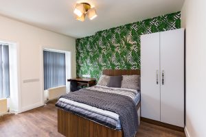Bedroom D – 52 Leazes Terrace, Flat 6, Newcastle upon Tyne, NE1 4LY