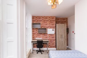 Bedroom C – 55 Leazes Terrace, Flat 2, Newcastle upon Tyne, NE1 4LY