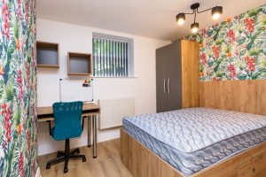 Bedroom B – 52 Leazes Terrace, Flat 1,  Newcastle upon Tyne, NE1 4LY