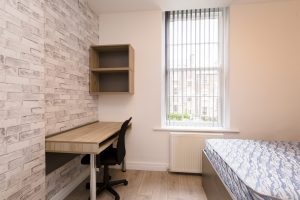 Bedroom C – 14 Leazes Terrace, Flat 2, Newcastle upon Tyne, NE1 4LY