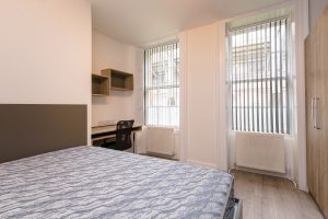 Bedroom G – 14 Leazes Terrace, Flat 2, Newcastle upon Tyne, NE1 4LY