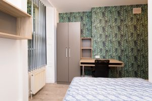 Bedroom B – 14 Leazes Terrace, Flat 3, Newcastle upon Tyne, NE1 4LY