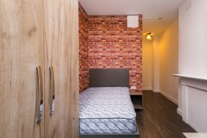 Bedroom A – 2 Leazes Terrace, Flat 3, Newcastle upon Tyne, NE1 4LY