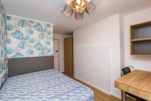 Bedroom B – 16 Leazes Terrace, Flat 2, Newcastle upon Tyne, NE1 4LY