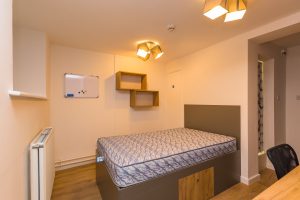 Bedroom B – 22 Leazes Terrace, Flat 1, Newcastle upon Tyne, NE1 4LY
