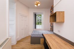Bedroom B – 28 Leazes Terrace, Flat 1, Newcastle upon Tyne, NE1 4LY