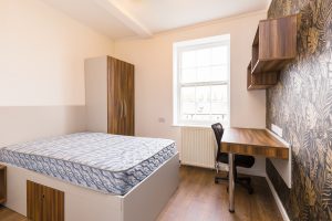 Bedroom H – 16 Leazes Terrace, Flat 5, Newcastle upon Tyne, NE1 4LY