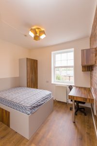 Bedroom D – 18 Leazes Terrace, Flat 5, Newcastle upon Tyne, NE1 4LY