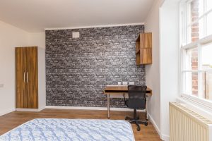 Bedroom E – 18 Leazes Terrace, Flat 5, Newcastle upon Tyne, NE1 4LY