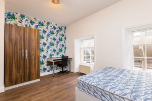 Bedroom D – 2 Leazes Terrace, Flat 5, Newcastle upon Tyne, NE1 4LY