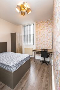 Bedroom C – 10 Leazes Terrace, Flat 1, Newcastle upon Tyne, NE1 4LY