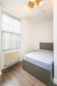 Bedroom B – 10 Leazes Terrace, Flat 2, Newcastle upon Tyne, NE1 4LY
