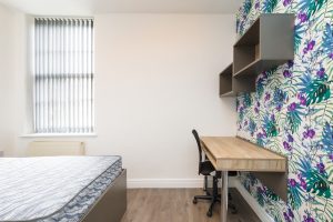 Bedroom C – 10 Leazes Terrace, Flat 2, Newcastle upon Tyne, NE1 4LY