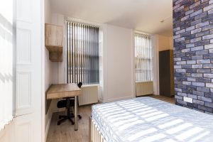 Bedroom C – 2 Leazes Terrace, Flat 4, Newcastle upon Tyne, NE1 4LY