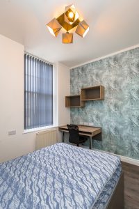 Bedroom C – 18 Leazes Terrace, Flat 4, Newcastle upon Tyne, NE1 4LY
